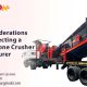 Mobile Stone Crusher Manufacturer