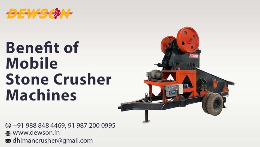 Mobile Stone Crusher Machine