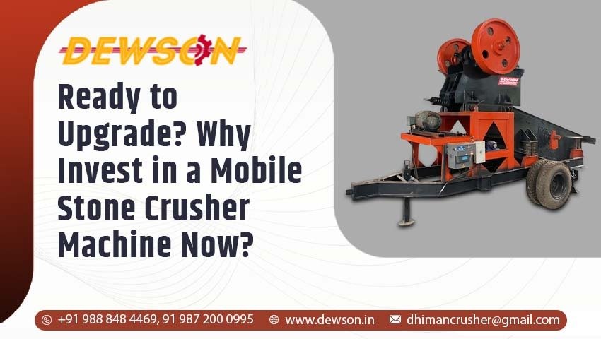 Mobile Stone Crusher Machine