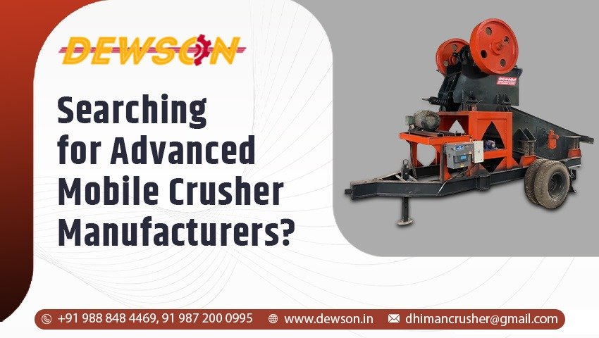 Mobile Crusher Manufacturers