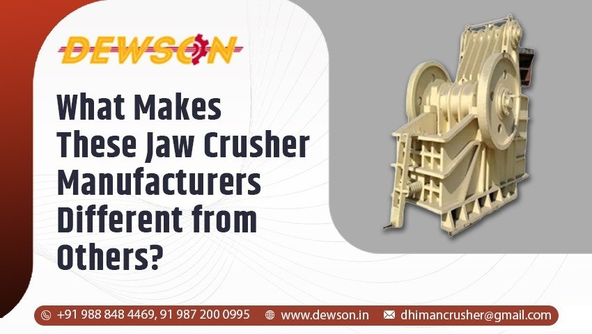 Jaw Crusher Manufacturers
